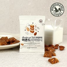 [산과들에] 아몬드버터캔디 20봉 사탕 간식 토피넛캔디 수능, 10g, 20개