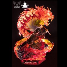 예약/ 귀멸의칼날 렌고쿠 쿄쥬로 레진 피규어 렌코쿠 코쥬로 1/6 Y1506 SXG&SHADOW Demon Slayer 's Blade Limited GK hand-run statue, 단일사이즈