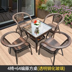 베란다정사각앤틱테이블유럽스타일