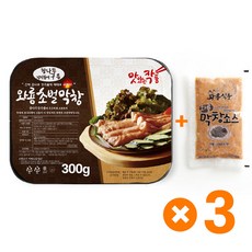 와룡막창 초벌막창(300g/400g) 400g* 3팩 SET + 소스 3팩