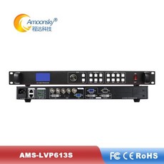 프로젝터 비디오 벽 사용 최고의 ams-lvp613s led 벽 비디오 프로세서 sdi 야외 풀 컬러 led 렌탈 스테이지, 한개옵션0