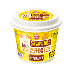 오뚜기 달걀하나톡넣는 쌀컵케이크 스윗바나나, 60g, 40개