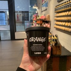 러쉬 오렌지 샤워 스크럽, 330g, 1