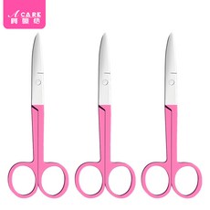 구부러진코털가위