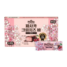 파사카 크림치즈 바 체리맛 6개입 2세트 간식