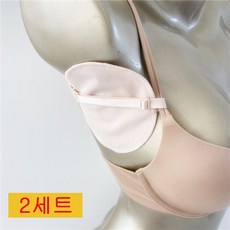 겨드랑이 땀 방패 이너 패드 어깨 끈 겨땀패드 겨드랑이 땀패치 땀 흡수 가드 2세트, 4개