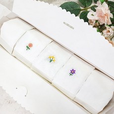 꽃자수 다건 세트/ 다기 다도 불교용품 아리랑의봄