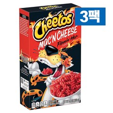 치토스 맥 엔 치즈 플레이밍 핫, 3개, 160g