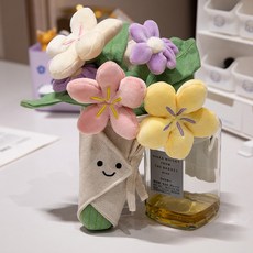 고양이 선물 봉제 애완 장식품 15 cm 들고 28cm 인터랙티브 인형 함부르크 Jellycat 소녀 침실 패션 꽃 동물, flower 28cm, 1개
