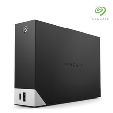씨게이트 One Touch HUB 외장하드 STLC8000400 +데이터복구+USB케이블, 10TB, 블랙(Black)
