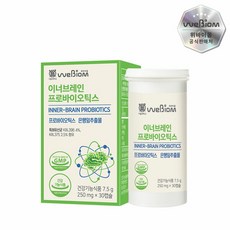 유산균 이너브레인 프로바이오틱스 은행잎추출물 캡슐, 1개, 30정