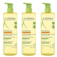 ADERMA 아더마 엑소메가 컨트롤 샤워오일 750ml x 3개