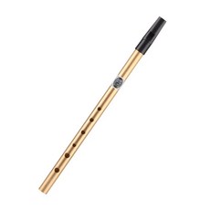 하이 퀄리티 악기 아일랜드 휘슬 트라이디셔널 뮤지컬 키 플루트, 6.Gold D Key, 1개