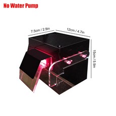 침실 상자 균형 외부 제어하여 음소거 수질 용 성장을 해양 UAS 필터 조류, W100-NO PUMP