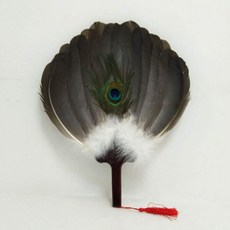 클래식 깃털 부채, 개, 3