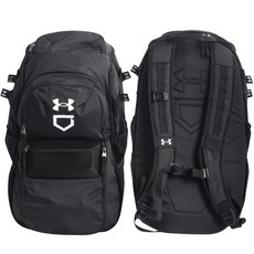 언더아머 백팩 1350105001BK 블랙 Yard Baseball Backpack, 1개