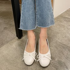 화이트플랫슈즈