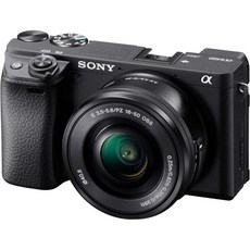 Sony Alpha a6400 미러리스 카메라: 실시간 눈 자동 초점 4K 비디오 플립 스크린 및 16-50mm 렌즈 - E 마운트 호환 ILCE-6400L/B 블랙을 갖춘 소형