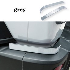GWM 만리월 탱크 300 ABS 플라스틱 자동차 뒷문 좌우 후방 코너 가드 스트립 외부 액세서리, 03 Gray 2pcs, 2개