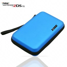 BEADY 닌텐도 NEW 2DS XL NEW 2DS LL 3DS NEW 3DS DSi DSLite 대응 수납 케이스 닌텐도 비디오 게임 콘솔의 스토리지 케이스 블루, 1개