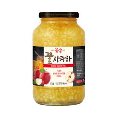 꽃샘 꿀사과차, 1kg, 1개