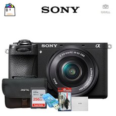  소니정품 알파 A6700+16-50MM KIT+메모리 256GB 풀패키지세트 (ILCE-6700L)(랜덤박스행사중)-WSL 