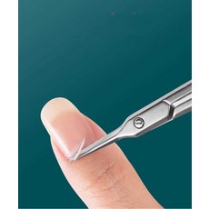 큐티클 페디큐어 손톱 속눈썹 도구 눈썹 네일 가위, 1개, 1. 일반형 눈썹 가위