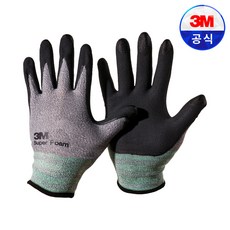 3M 슈퍼 폼 컴포트 그립 코팅 터치 장갑