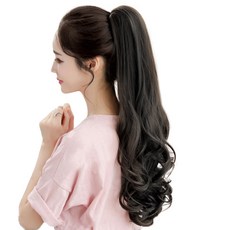 포니테일집게가발