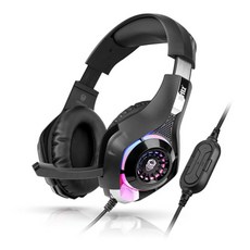 브리츠 K71GH 게이밍 USB 헤드셋 7.1채널 LED 인터넷강의 어학용 헤드셋