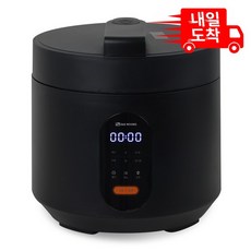 대웅 전기압력쿡 5~6인 압력밥솥 죽 찜요리 DWIH-BL3443, 블랙(DWIH-BL3443)
