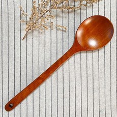 별봄샤인 옻칠 원형 볶음스푼 주걱수저, 1개