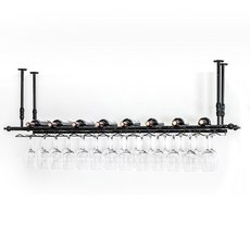30CM 거치대 120X30 CM 120 보관함 와인잔 홀더 천정형 걸이, 길이60X30 브론즈 무첨가, 1개