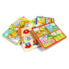 원목도형꼭지퍼즐