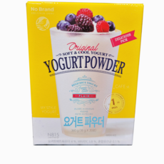 요거트 파우더 360g(18g 20포) 오리지널 새콤달콤 요거트스무디 1분 완성, 18g, 1개, 20개입
