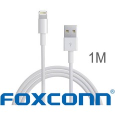 Foxconn 애플 MFi인증 라이트닝 8핀 케이블, 1m 폭스콘 정품 케이블