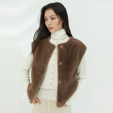 더엣지 24PRE FAUX 밍크베스트