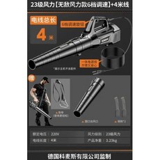 산업용 집진기 먼지 제거 목공용 집진기 폭풍우 건 무선 재 및 눈 송풍기 충전식 강력한 헤어 드라이어 고출력, 1개