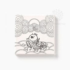 어변성룡도도안