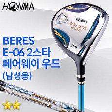 야마하+혼마+오딧세이+테디베어 혼마 베레스 E-06 2스타 남성용 3번 5번우드, 5번우드 ARMRQ X 47 SR