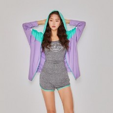 티막여성 비치 아노락 래쉬가드 3피스 UKM1602LV1627503