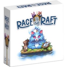 The City Of Games Race to the Raft Path Building Tile Laying Social Puzzle Board Game Save Cats from