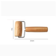 나무 핀 핸드 반죽 롤러 과자 퐁당 쿠키 차파티 파스타 베이커리 피자 주방 도구