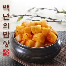 깍두기가 맛있어 대박난 백년설농탕 깍두기, 1개, 1kg