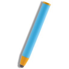 키즈브릭스 스마트 패드 학습기 어린이 터치펜, 블루, 1개 12cm 스마트올 블루