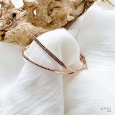 꼬냑다이아테니스팔찌