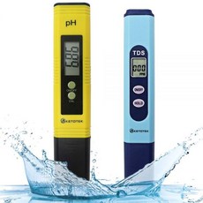 수경 재배 수족관 식수 RO 시스템 수영장용 0~16.00ph 및 0~99999ppm 측정 범위의 디지털 pH 및 TDS 미터 수질 검사 키트 pH 펜 테스터 TDS PP, 수경 재배, 수족관, 식수, RO 시스템, 수영장용 0