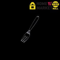 일회용커트러리 (벌크포장) 샐러드포크-투명 125mm (500개x8봉) 일회용포크 일회용세발포크, 8개