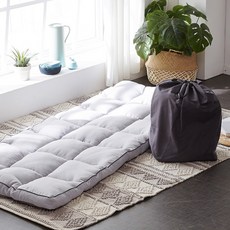 라뽐므 노르빅 토퍼 + 파우치 백 세트, 어반화이트