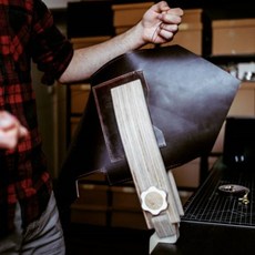  드림팩토리 [가죽공예] 가죽공예 도구 가죽포니 가죽공예포니 스티칭포니 스티칭트리 꿈공장포니 포니 가죽도구 휴대용포니 라지포니 폴딩포니, 1개 